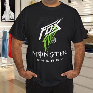 Fox Racing Green and Black Short Sleeve Cotton T-Shirt